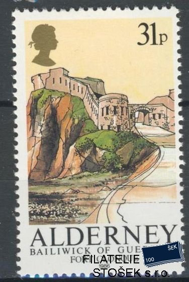 Alderney známky Mi 0030