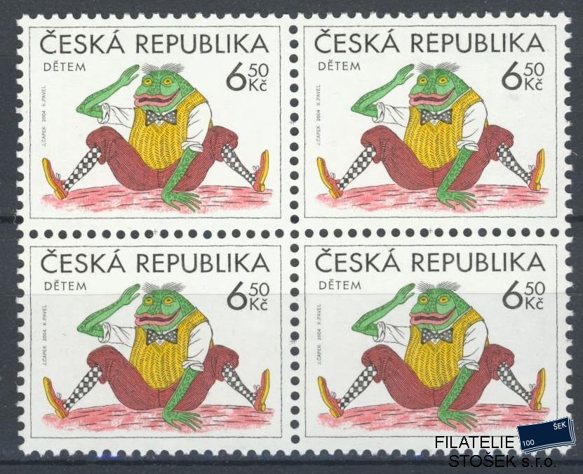Česká republika známky 402 4 Blok