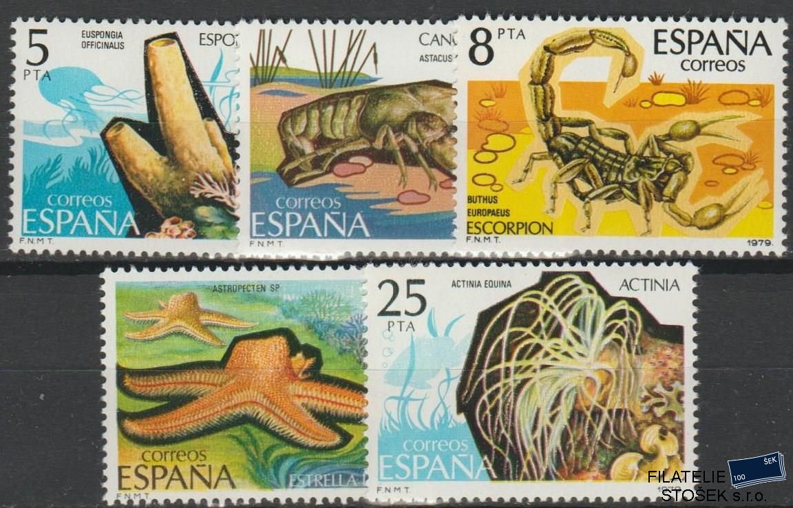 Španělsko známky Mi 2423-27