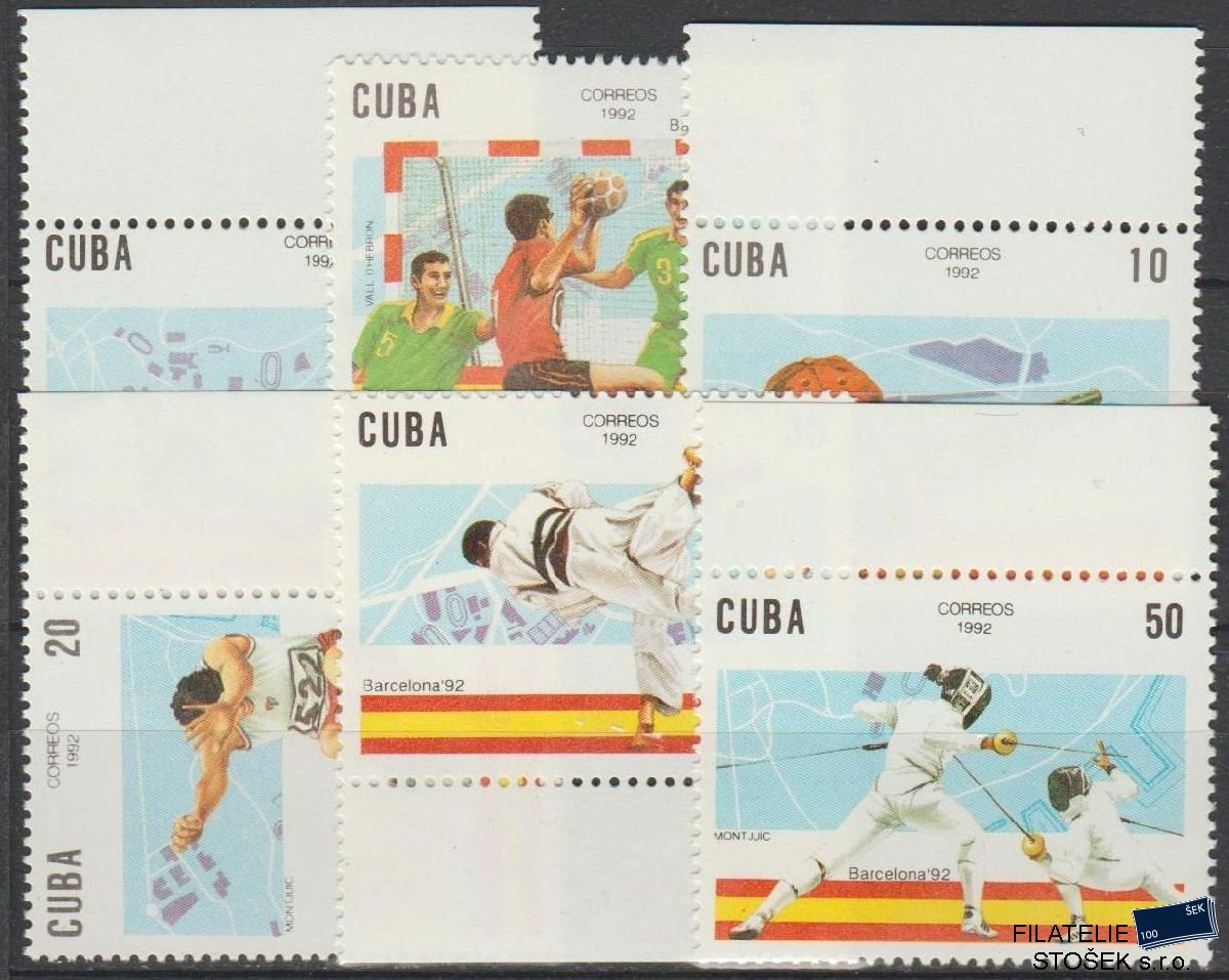 Kuba známky Mi 3547-52
