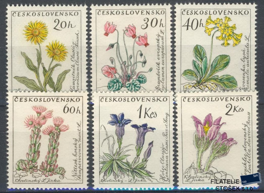 Československo známky 1148-53