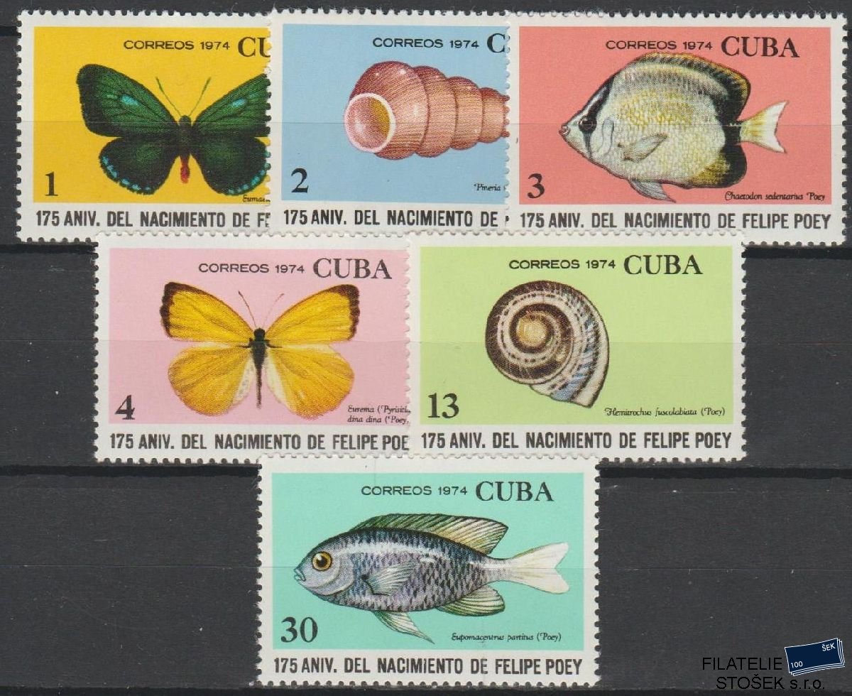 Kuba známky Mi 1968-73