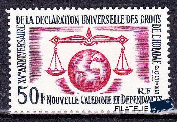 N. Calédonie známky 1963 Droits de l´homme