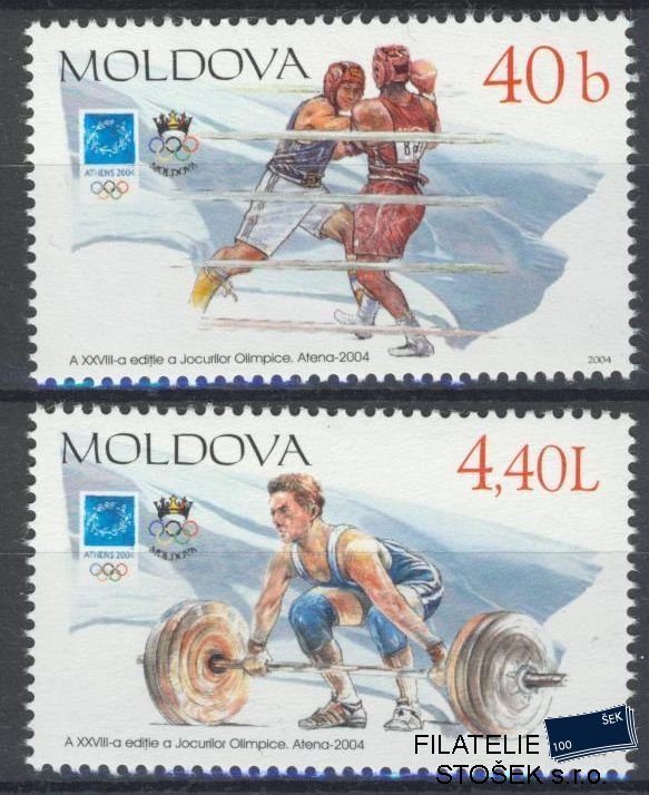 Moldavsko známky Mi 0495-6