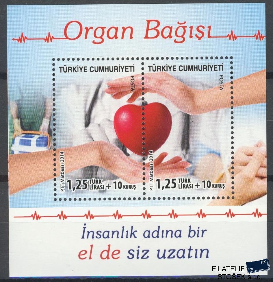 Turecko známky Mi Blok 124