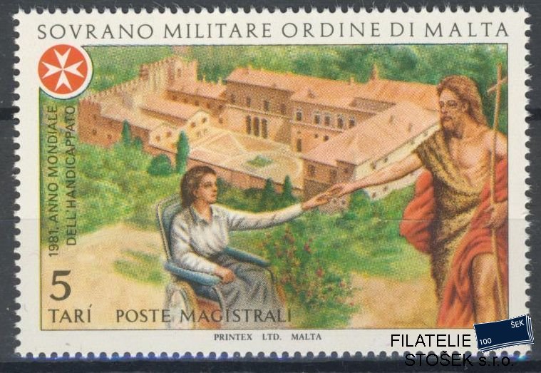 Řád Maltézských rytířů známky Sassone 194