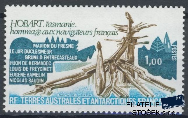 Francouzská Antarktida známky Mi 126