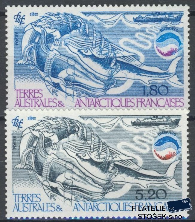 Francouzská Antarktida známky Mi 200-1