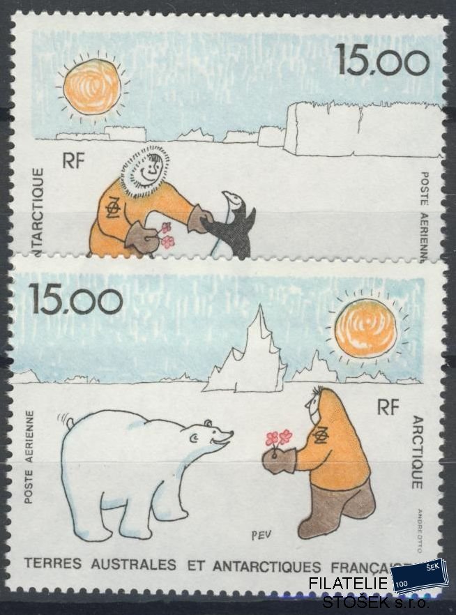 Francouzská Antarktida známky Mi 283-84