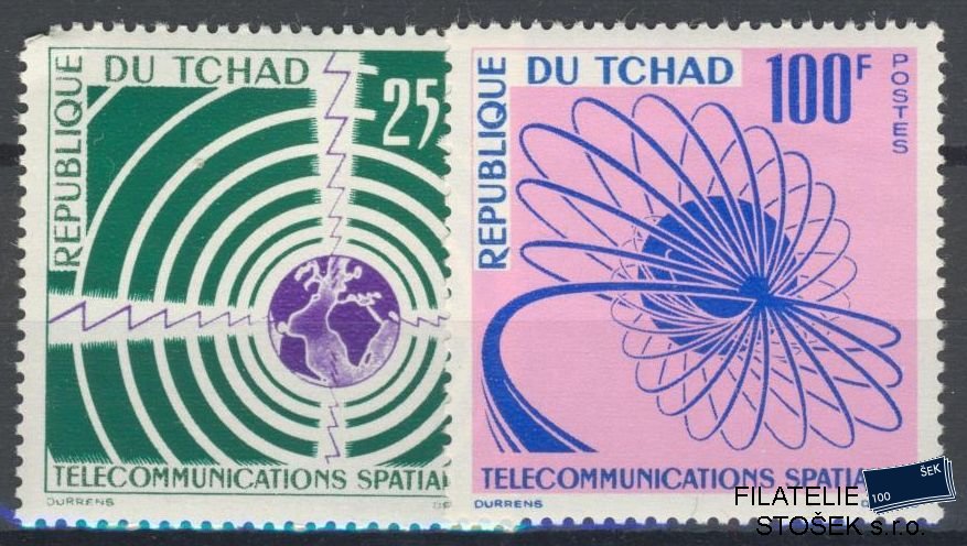 Tchad známky Mi 0097-8