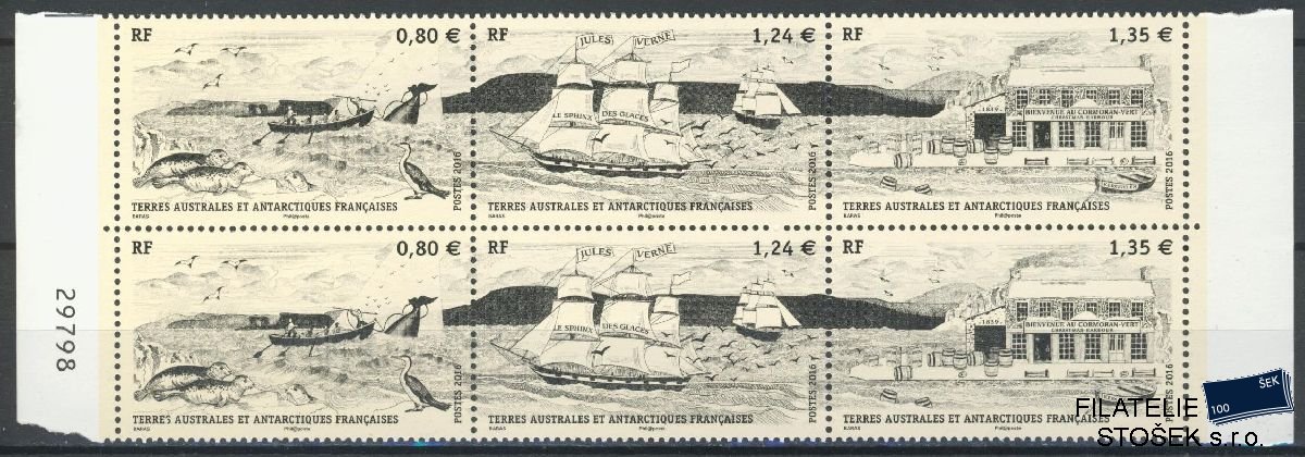 Francouzská Antarktida známky Mi 920-22
