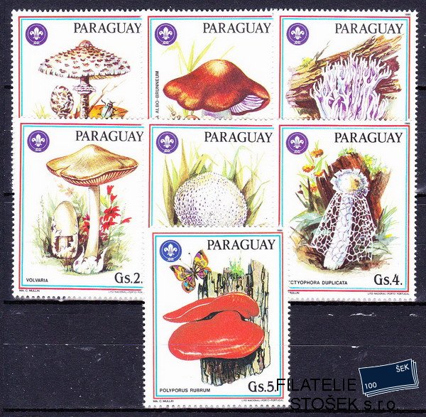 Paraguay známky Mi 3950-6