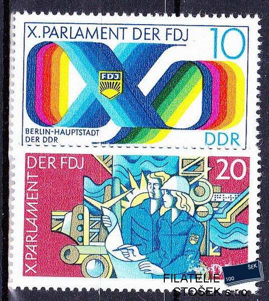 NDR známky Mi 2133-4
