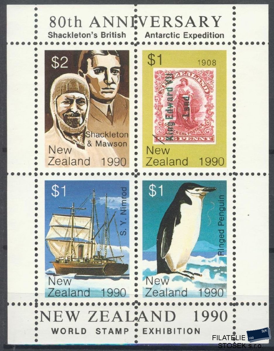 Antarktica nevydané známky - New Zeland