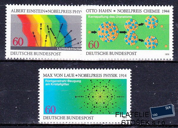 Bundes známky Mi 1019-21