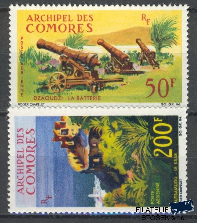 Comores známky Mi 77-78 NK