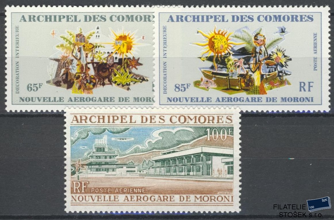 Comores známky Mi 136-38