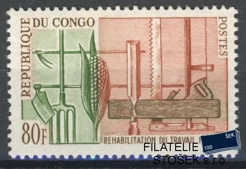 Kongo známky Mi 44