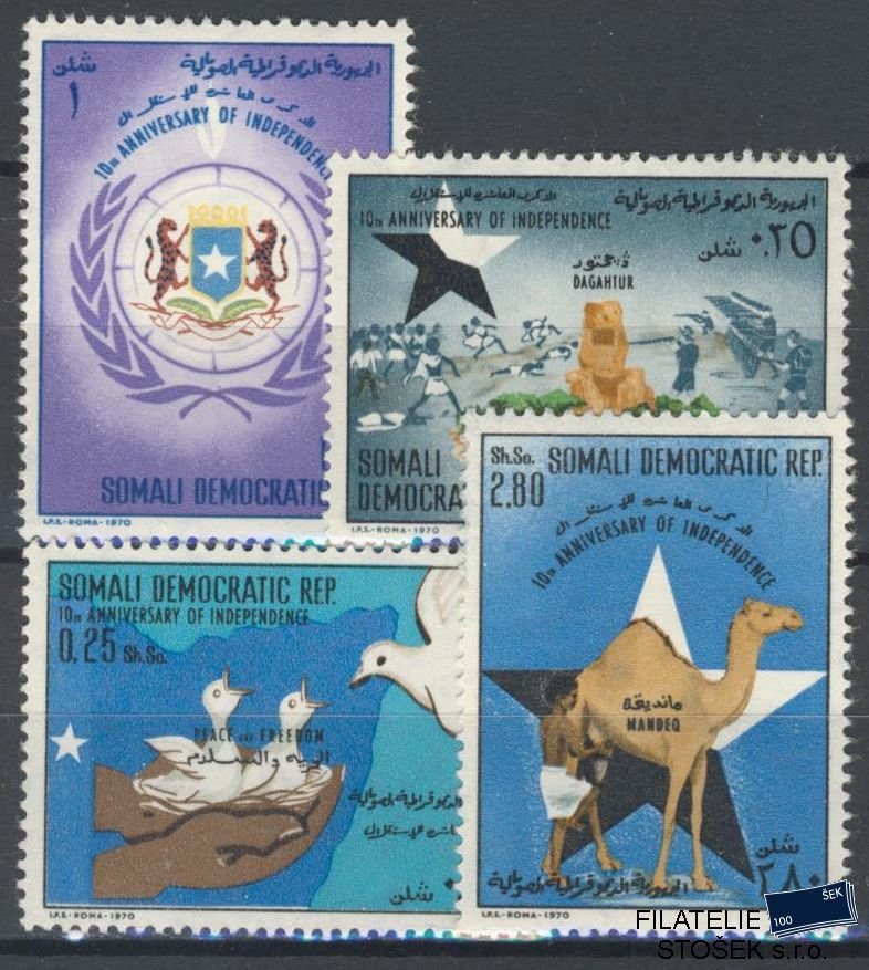 Somalia známky Mi 162-65