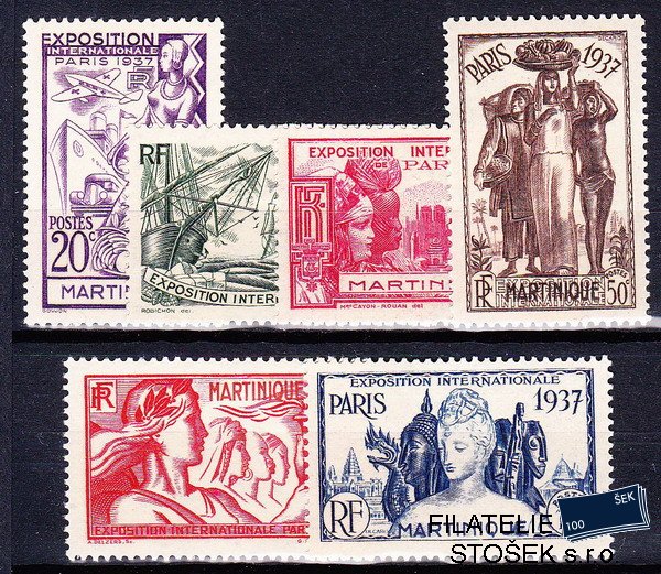 Martinique známky Yv 161-6