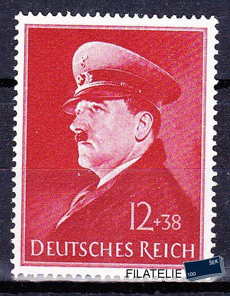 Dt. Reich známky Mi 772 Y Vodorovný rastr