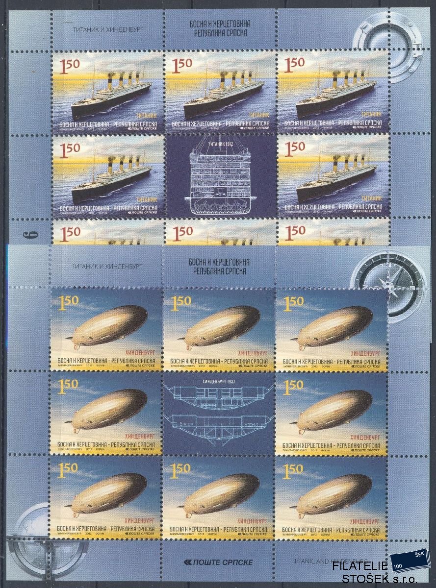 Bosna a Hercegovina Republika Srbska známky Mi 562-62 KL