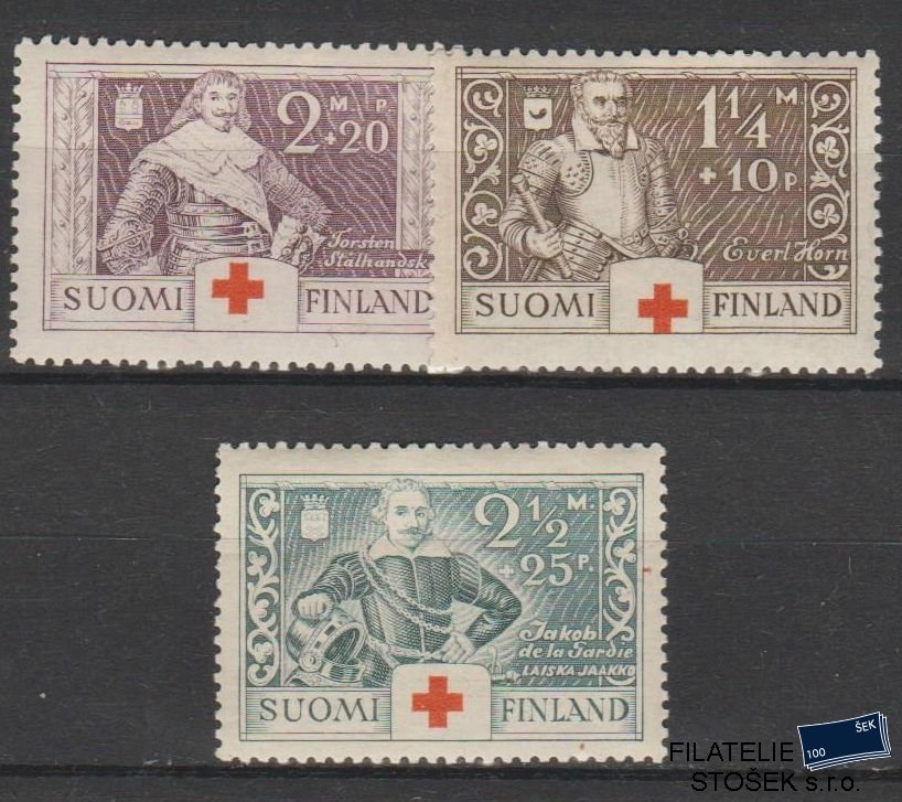 Finsko známky Mi 184-86