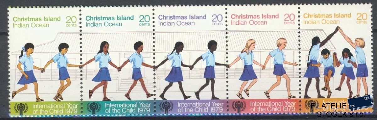 Christmas Island známky Mi 40-44