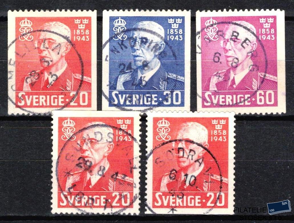 Švédsko známky Mi 297-9