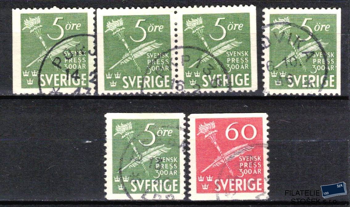 Švédsko známky Mi 312-3 + Dl/Dr