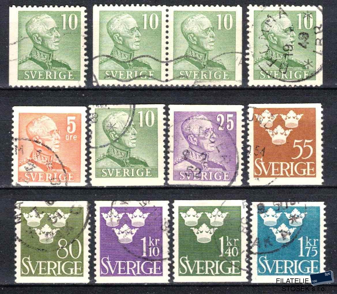 Švédsko známky Mi 332-9