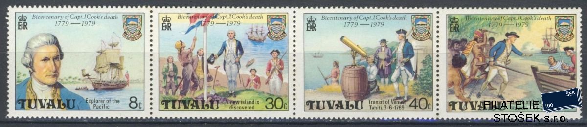 Tuvalu známky Mi 101-4 St