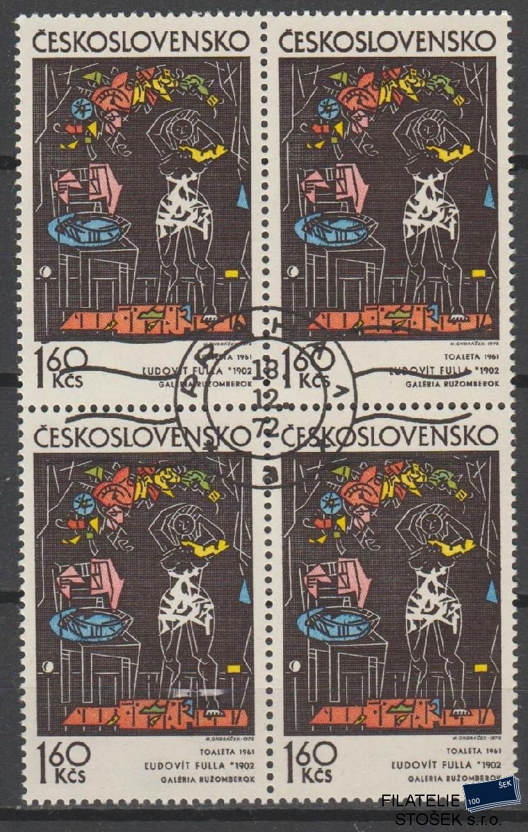 ČSSR známky 1952 4 Blok