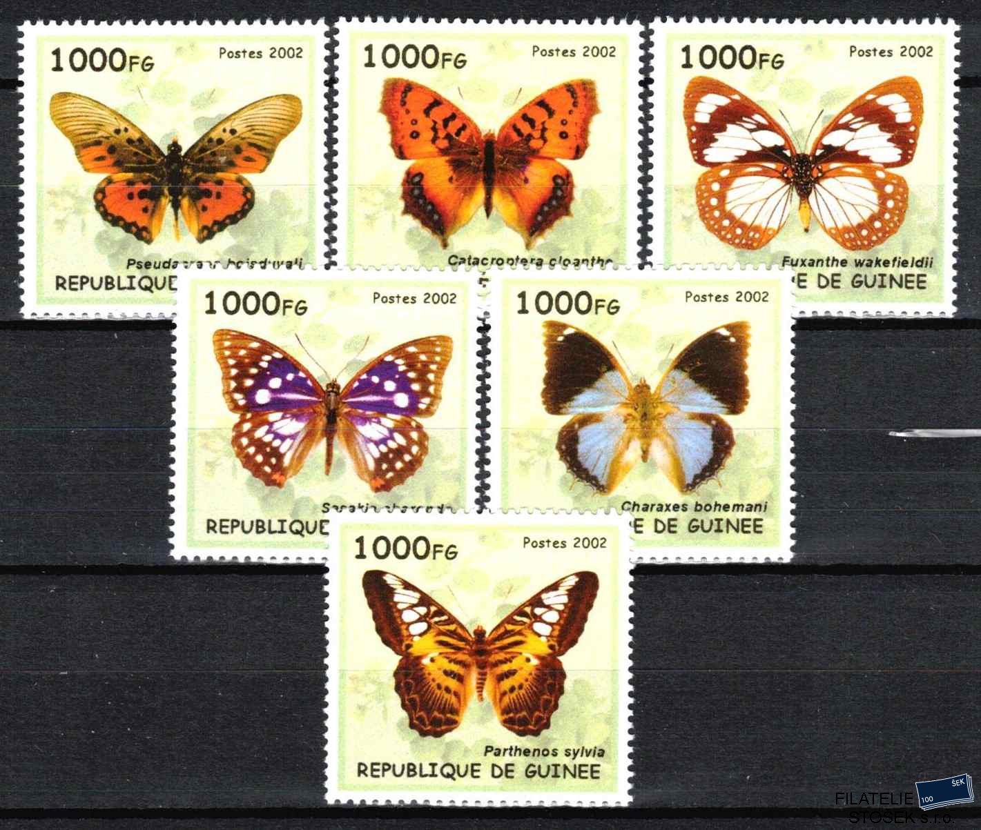 Guinea známky Mi rok 2002