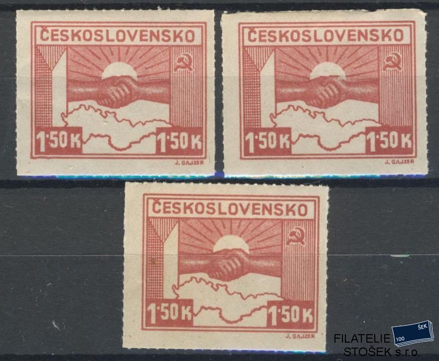 ČSSR známky 353 - Sestava