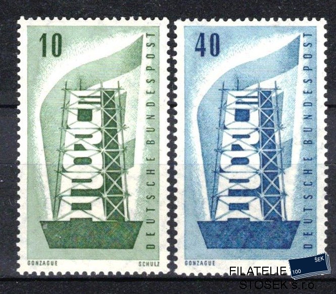 Bundes známky Mi 241-2