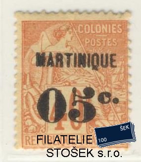 Martinique známky Yv 14