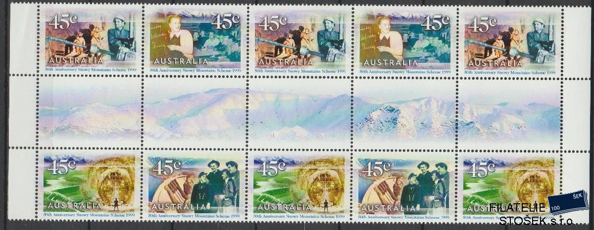 Austrálie známky Mi 1836-39