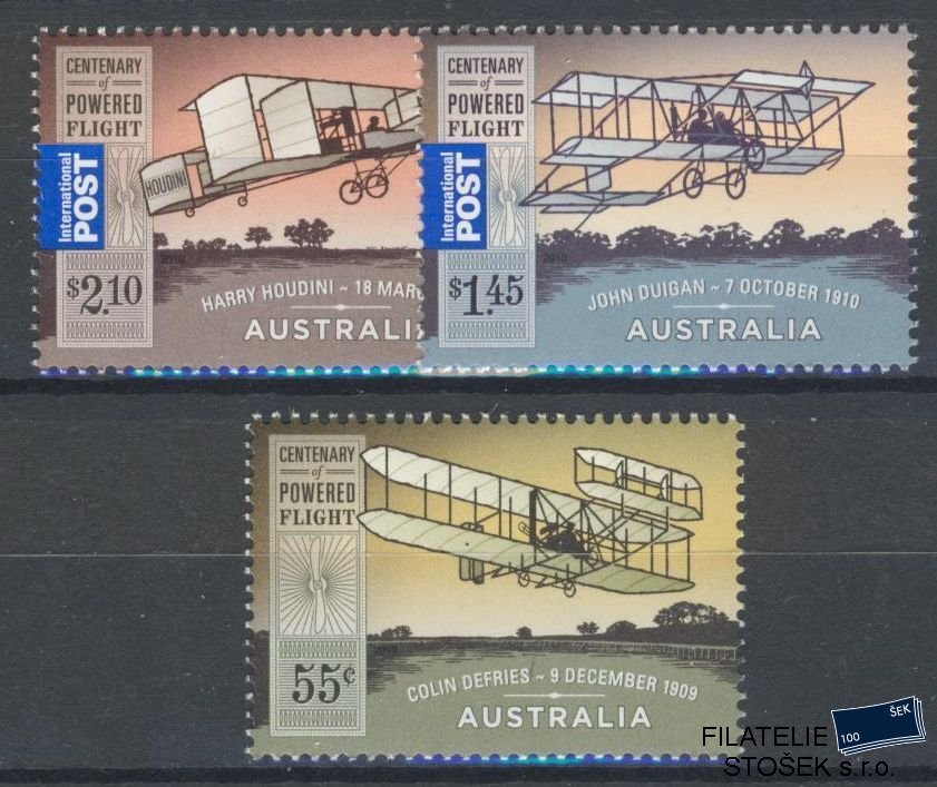 Austrálie známky Mi 3349-51
