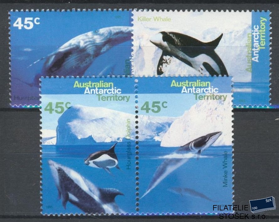 Australská Antarktida známky Mi 102-105