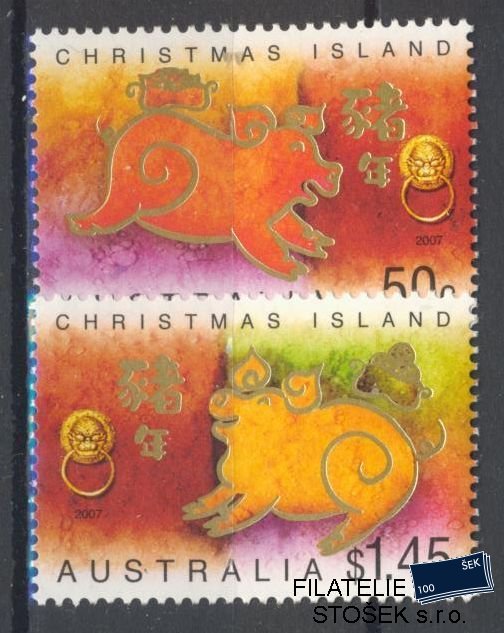 Christmas Islands známky Mi 585-86