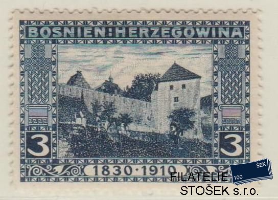 Bosna známky Mi 31 Zt - Modrý