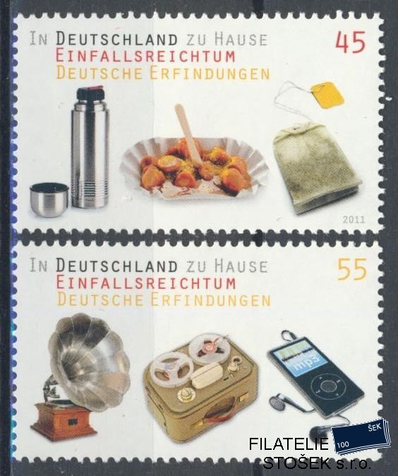Bundes známky Mi 2891-92