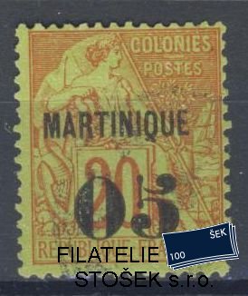 Martinique známky Yv 4