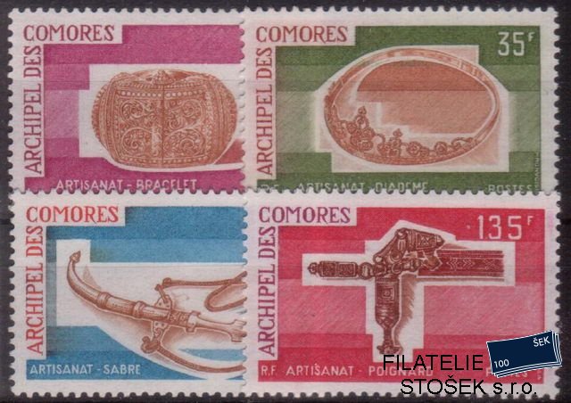 Comores známky 097-100