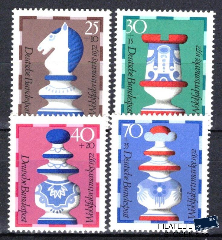 Bundes známky Mi 0742-5