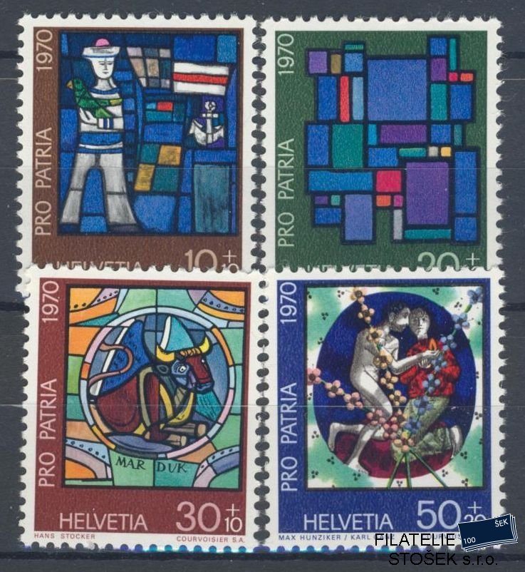 Švýcarsko známky Mi 925-28