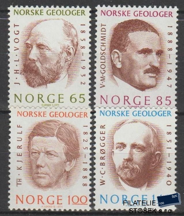 Norsko známky Mi 687-90