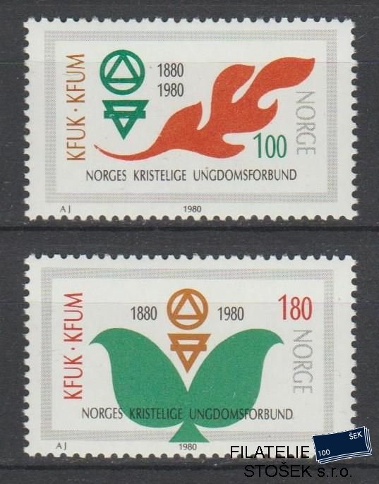 Norsko známky Mi 809-10