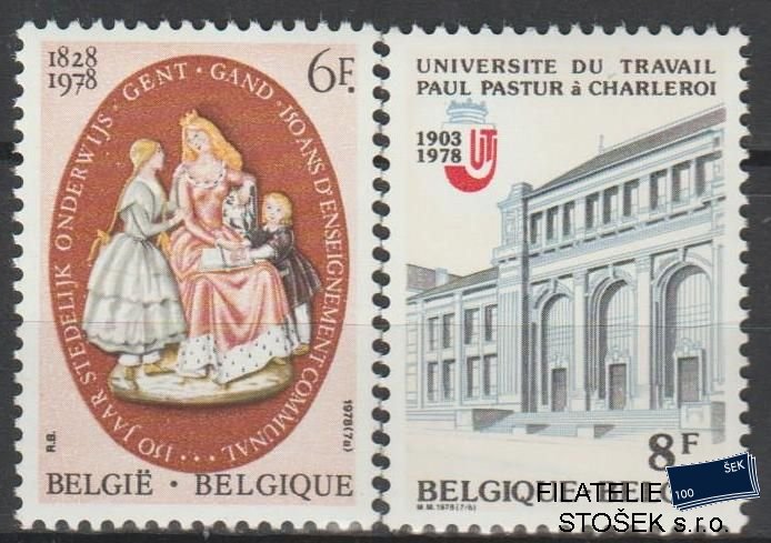 Belgie známky Mi 1957-58